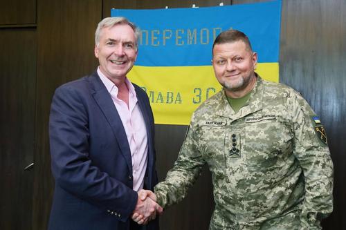 Залужный сообщил о визите в Киев главы британского Штаба обороны Радакина