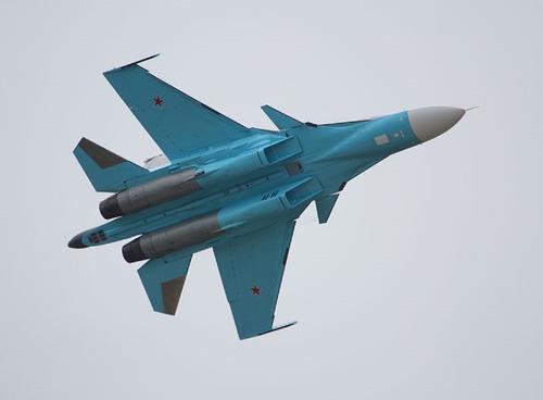 Российские Су-34 поразили три пункта дислокации военных Украины в ДНР