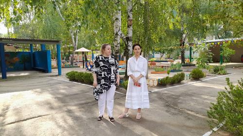 Татьяна Очкаласова посещает школы и детсады, проверяя их готовность к 1 сентября