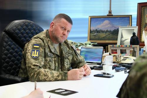 Залужный обсудил с генералом Милли обстановку на фронте и потребности ВСУ