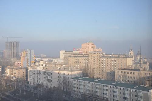 В Донецке утром в воскресенье семь раз сработали системы ПВО