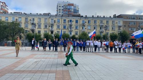 В Хабаровске стартовал детский автопробег