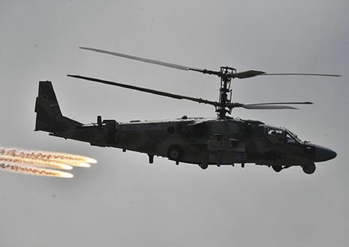Ударные вертолеты уничтожили опорный пункт ВСУ на Краснолиманском направлении