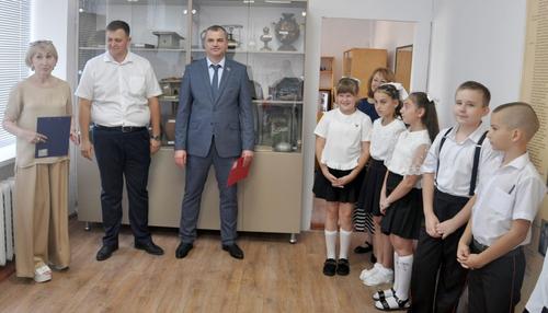 Новый учебный год белореченская СОШ №5 встретила обновлением школьного музея