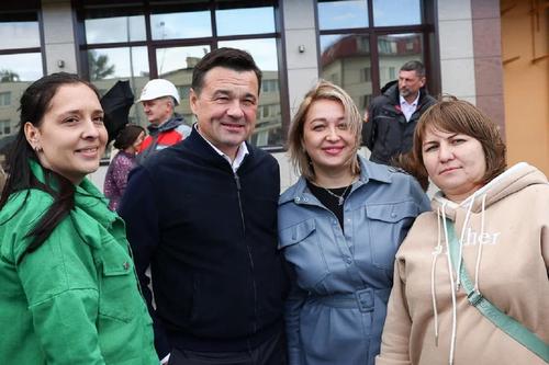 «Жители очень ждали»: Андрей Воробьев проехал по новой эстакаде в Люберцах