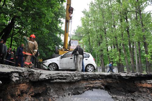 Самым аварийным участком Петербурга оказалось Пулковское шоссе 