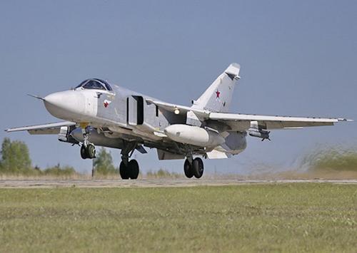В Волгоградской области во время учебного полета потерпел крушение Су-24