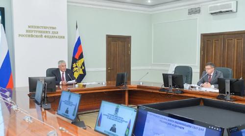 В МВД прошло заседание Правительственной комиссии по профилактике правонарушений