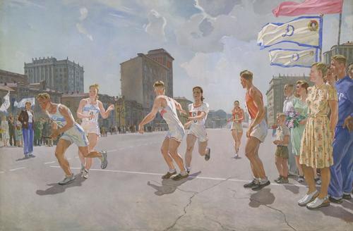 В Новой Третьяковке 14 сентября откроется выставка к 100-летию московского спорта