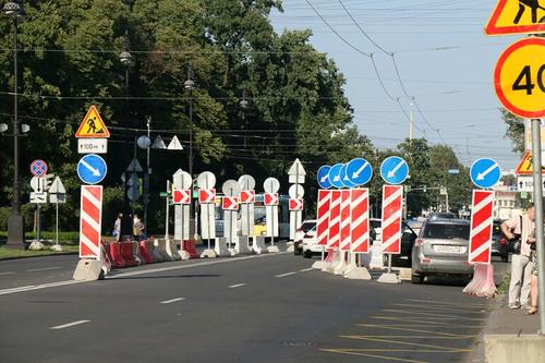 В Петербурге с 5 октября начнут действовать новые дорожные ограничения