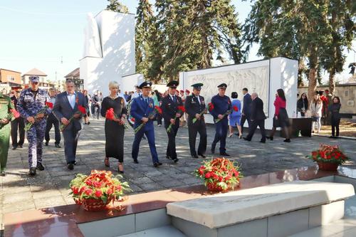 В Темрюкском районе перезахоронили останки граждан, убитых во время ВОВ 