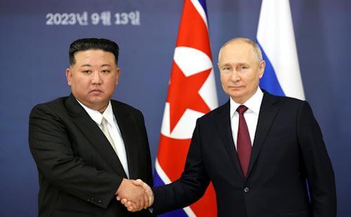 Путин поздравил Ким Чен Ына с 75-летием дипотношений между Россией и КНДР