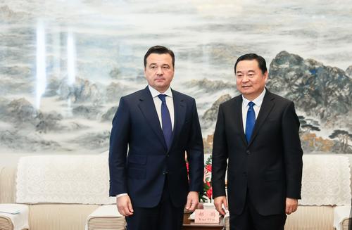 Воробьев обсудил сотрудничество Московской области с китайской провинцией Ляонин