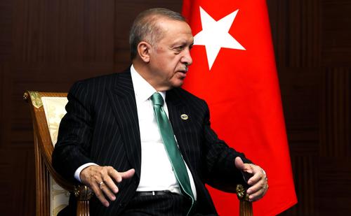 Эрдоган заявил, что Турция готова стать гарантом безопасности для палестинцев 