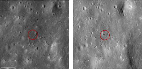 Возможно, следы китайской ракеты-носителя обнаружены на Луне