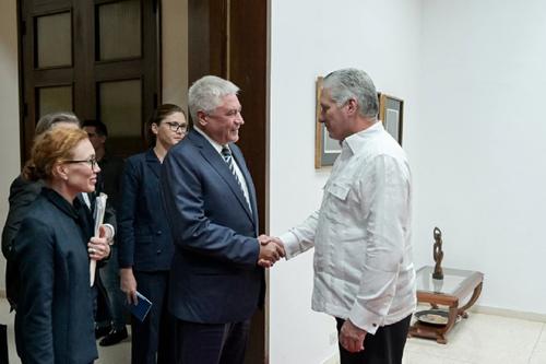 Колокольцев встретился с Президентом Республики Куба Мигелем Диас-Канелем Бермудесом