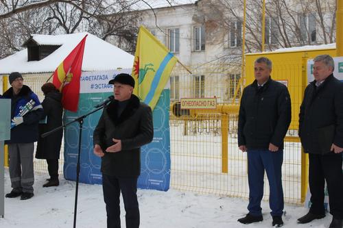 В село Кулуево Аргаяшского района провели газ