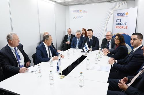 Лавров обсудил с коллегами из Северной Македонии и  Мальты состояние дел в ОБСЕ