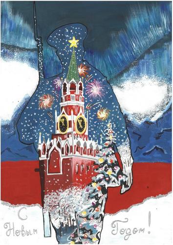 Москвичам предложили поздравить друг друга с Новым годом необычными онлайн-открытками