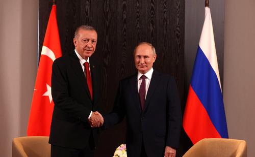 Источник РИА Новости: в Турции прорабатывают встречу Эрдогана и Путина