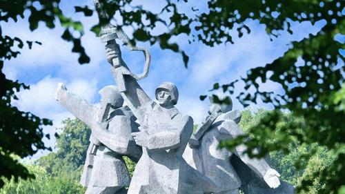 Божена Рынска сравнила памятник Освободителям Риги от немецко-фашистских захватчиков - «биде»