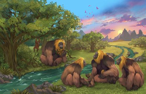 Разгадана давняя тайна вымирания гигантской обезьяны