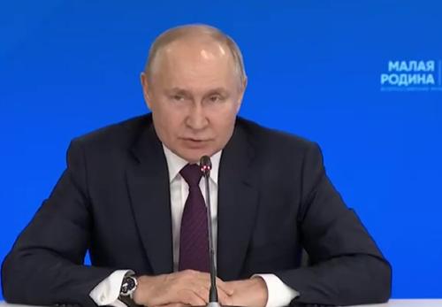 Путин назвал власти Украины «придурками» из-за отказа от переговоров с Россией