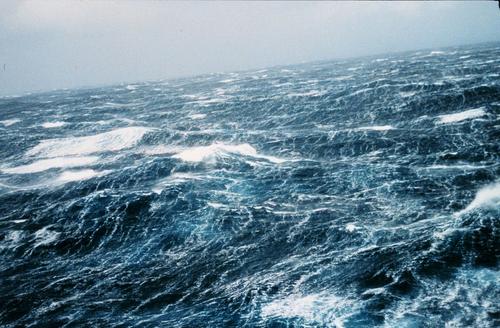 В проливе Карские ворота высота волн может достигать 40 метров