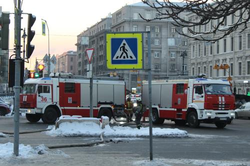 В Петербурге спасатели эвакуировали трех человек из-за пожара на Будапештской 
