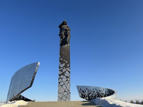 В Гатчинском районе возвели памятник мирным гражданам, погибшим в ходе ВОВ