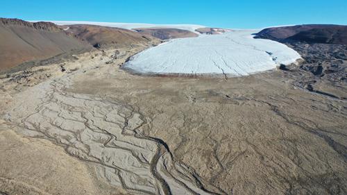 Ледяной щит Гренландии тает и заменяется болотами и растительностью 