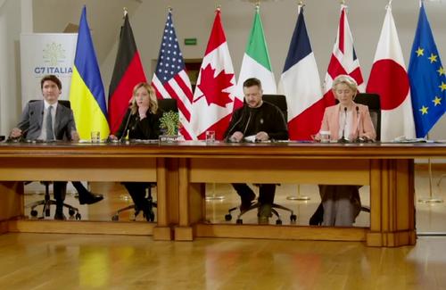 Лидеры G7: активы РФ будут заморожены, пока она не компенсирует ущерб Украине