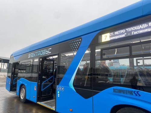 Санкт-Петербург получил новый электробус для тестирования
