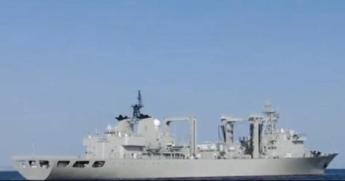 Продолжаются совместные РФ, Ирана и КНР военно-морские учения в Оманском заливе 