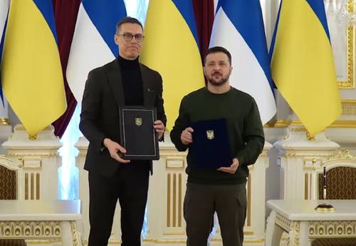 Украина и Финляндия подписали оборонное соглашение на 10 лет
