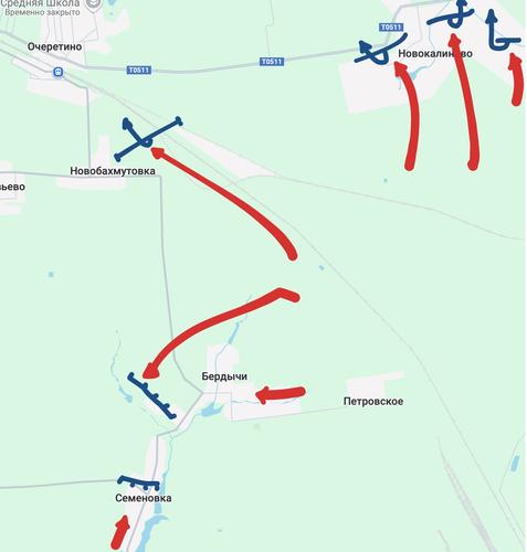 Военкоры сообщают о продвижении ВС РФ на Авдеевском участке фронта 
