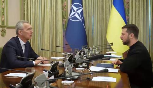 Зеленский поблагодарил Столтенберга за созыв заседания Совета НАТО - Украина