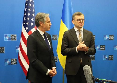 Блинкен на встрече с Кулебой заявил о поддержке интеграции Украины в НАТО и ЕС