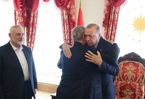 МИД Израиля заявил, что Эрдогану должно быть стыдно за прием делегации ХАМАС