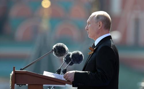 Под речь Путина на параде Победы 9 мая отведено около восьми минут