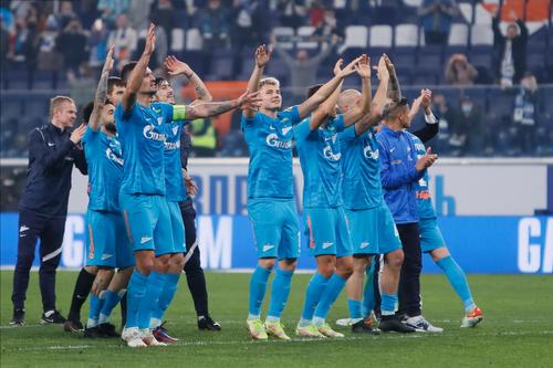 ФК «Зенит» поборется за первое место в чемпионате России по футболу
