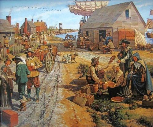 Исследование: первые английские поселенцы в Северной Америке ели местных собак