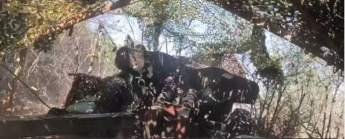 Артиллеристы уничтожили 120-мм миномет ВСУ вместе с расчетом 