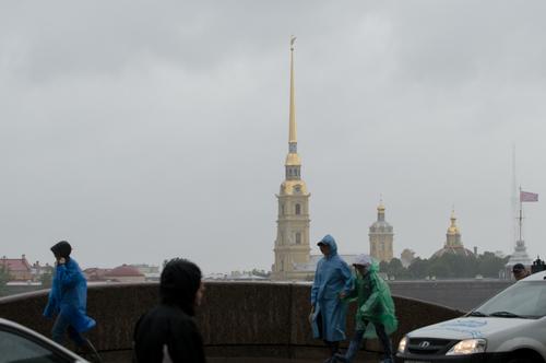 МЧС предупредило петербуржцев о грозах и ветре в субботу 