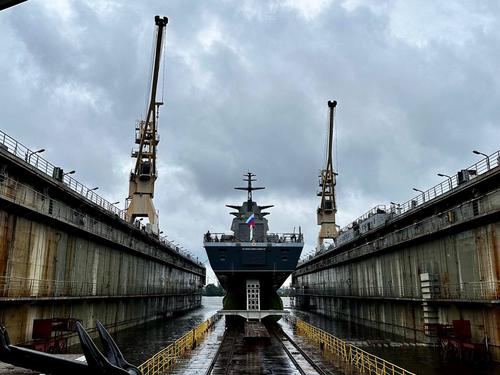 Корвет «Проворный» спустили на воду