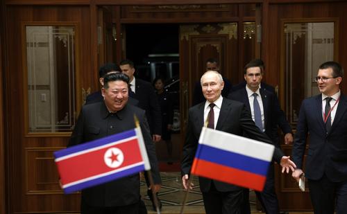 Владимир Путин направил телеграмму лидеру КНДР Ким Чен Ыну