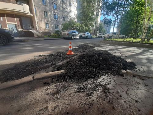 Жители Вербной добились тихого ремонта дороги после неспокойного вечера