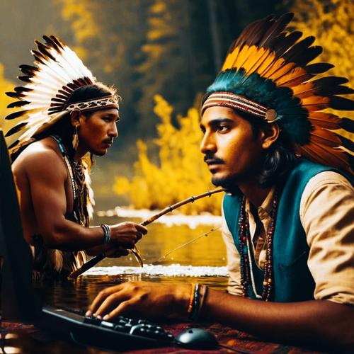 Индейцам провели интернет, и они перестали охотиться и ловить рыбу