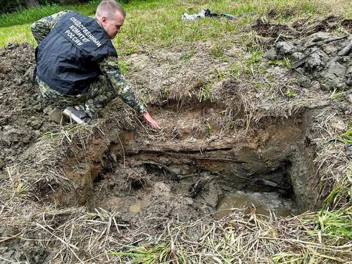 Следователи нашли капонир и винтовку при раскопках в Павловске