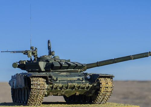 Танк Т-72Б3 уничтожил на правом берегу Днепра наблюдательный пункт ВСУ